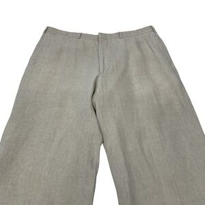 Vintage Hertling Mens Pants Trousers Size 40 Straight Leg Cuff Flat Front USA